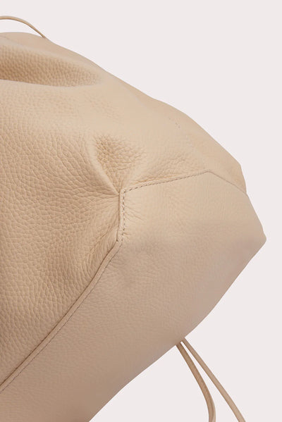 Kraft Flat Grain Leather Handbag - Oslo