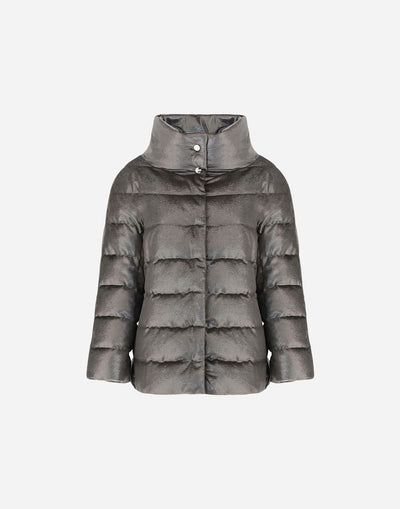 Velvet Shine Jacket - Dark Chocolate