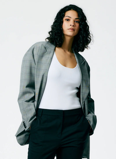 Giselle Tank Sweater - White
