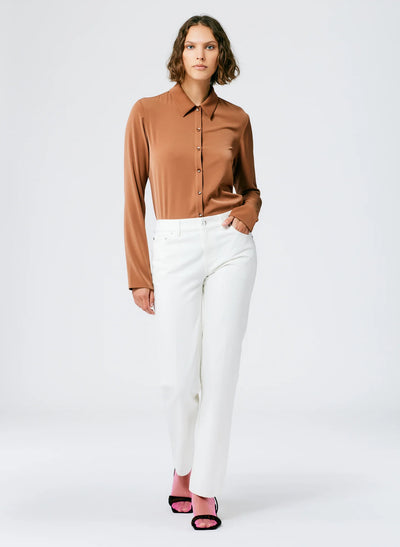 Elfie Jean - White Denim