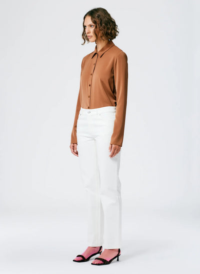 Elfie Jean - White Denim