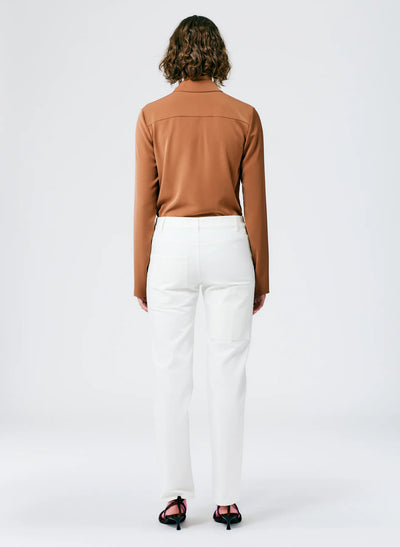 Elfie Jean - White Denim