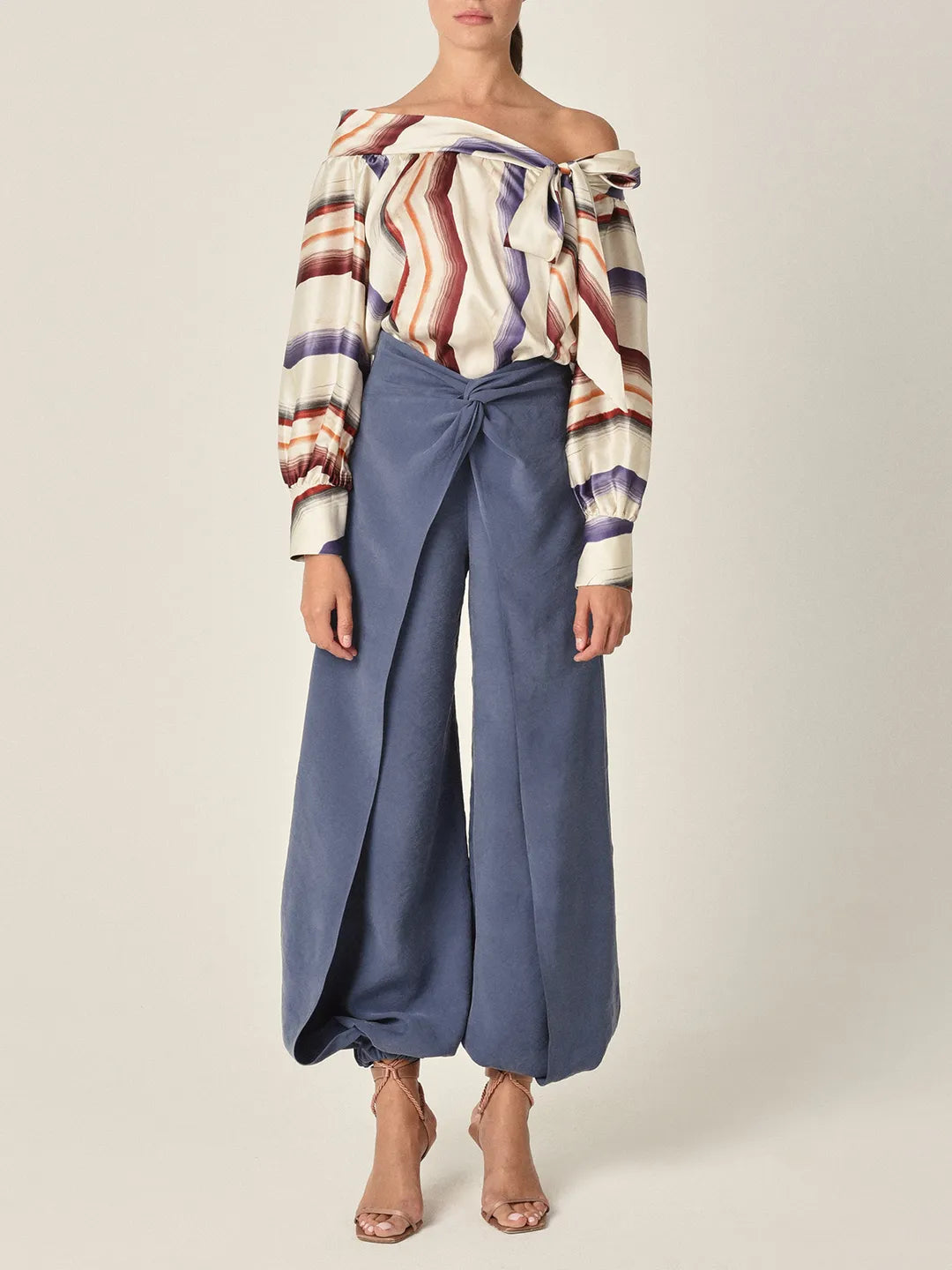 Cadoneghe Blouse - Ivory Multi