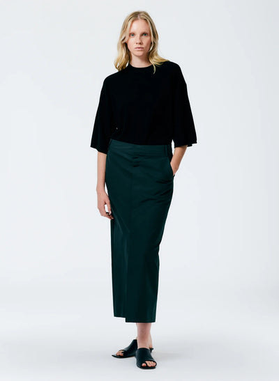 Arun Suiting Back Wrap Maxi Skirt - More Colors Available