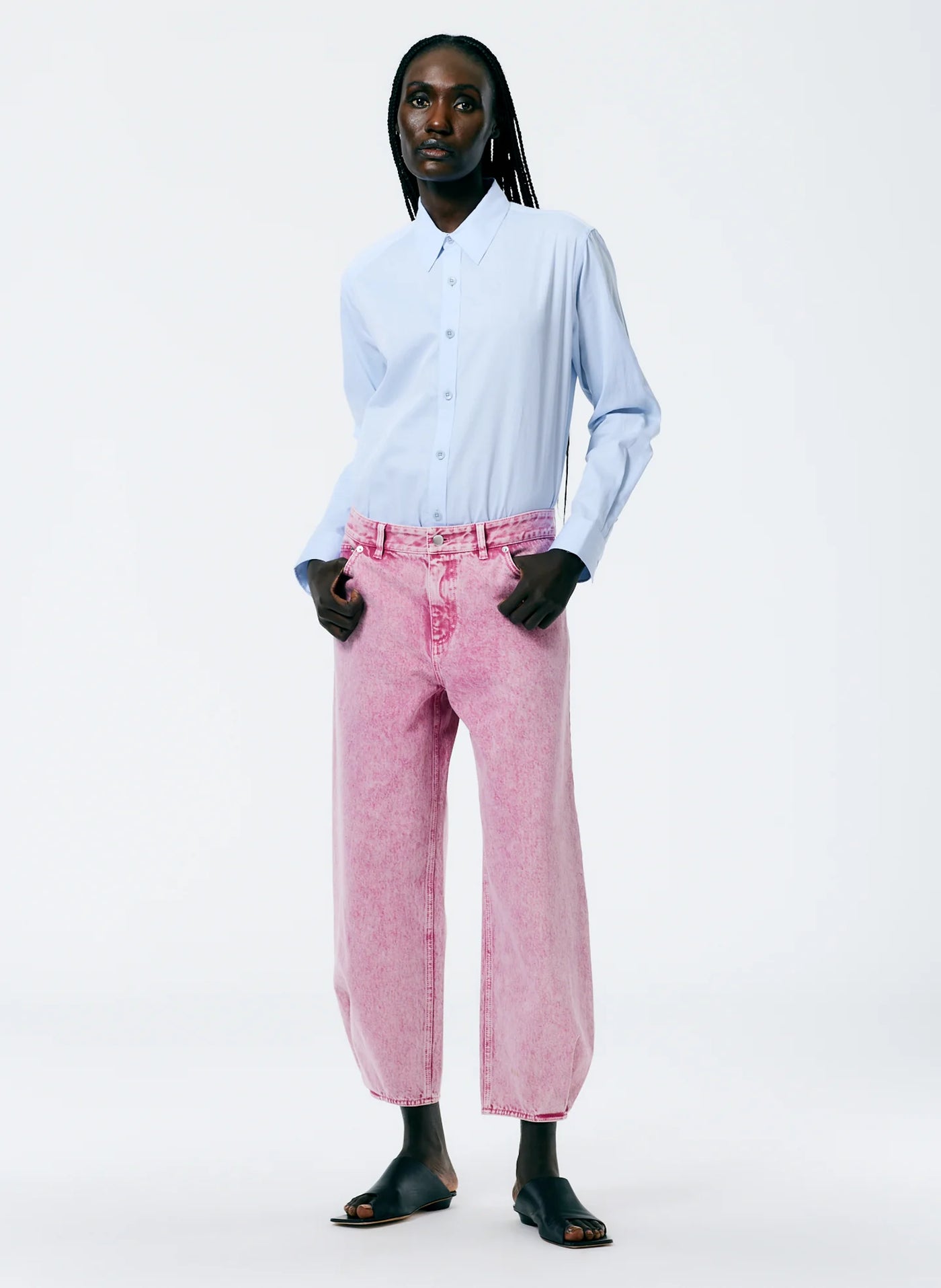 Spring Acid Wash Denim Brancusi Jean - Rose