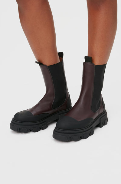 CLEATED MID CHELSEA BOOTS - More Colors Available