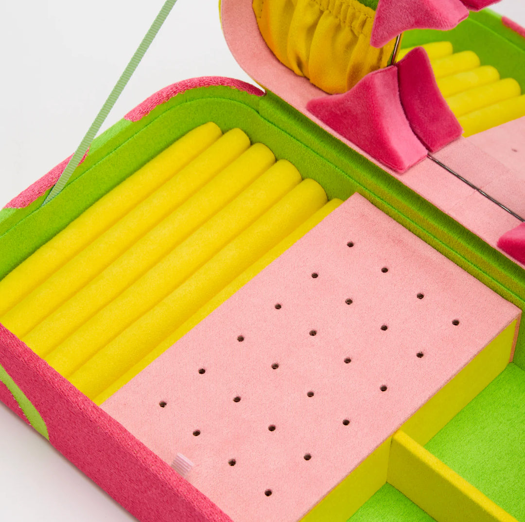 BEA BONGIASCA X WOLF MEDIUM BOX - Pink Multi