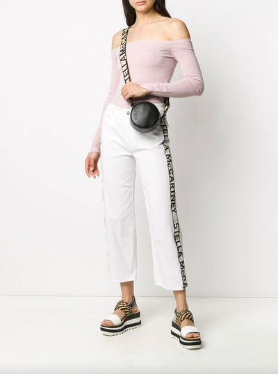 Off-shoulder Sweater - Pink
