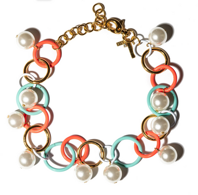 Multi Hoop Necklace - Fruit Punch