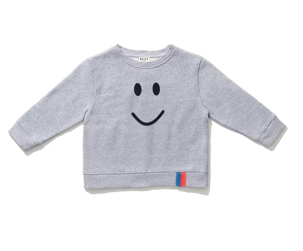 THE KID'S RALEIGH SMILE - Heather Grey/Navy
