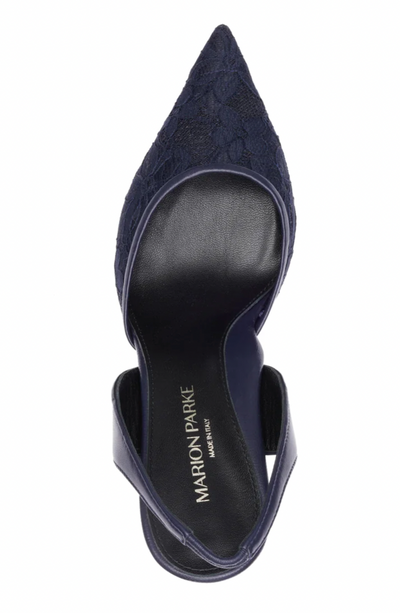 Eleanor Pump 85mm - Navy