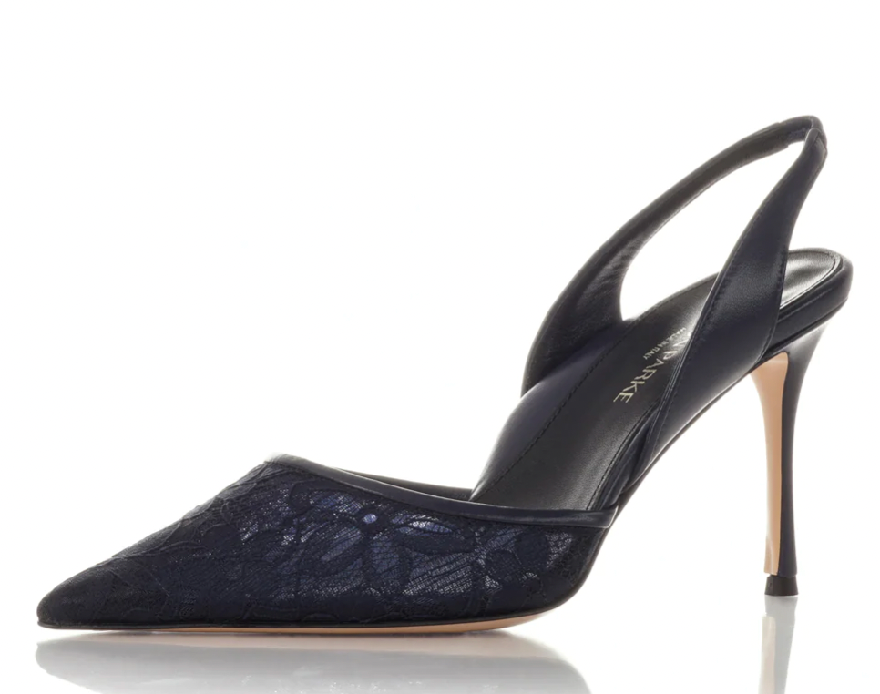 Eleanor Pump 85mm - Navy