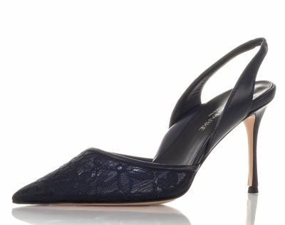 Eleanor Pump 85mm - Navy