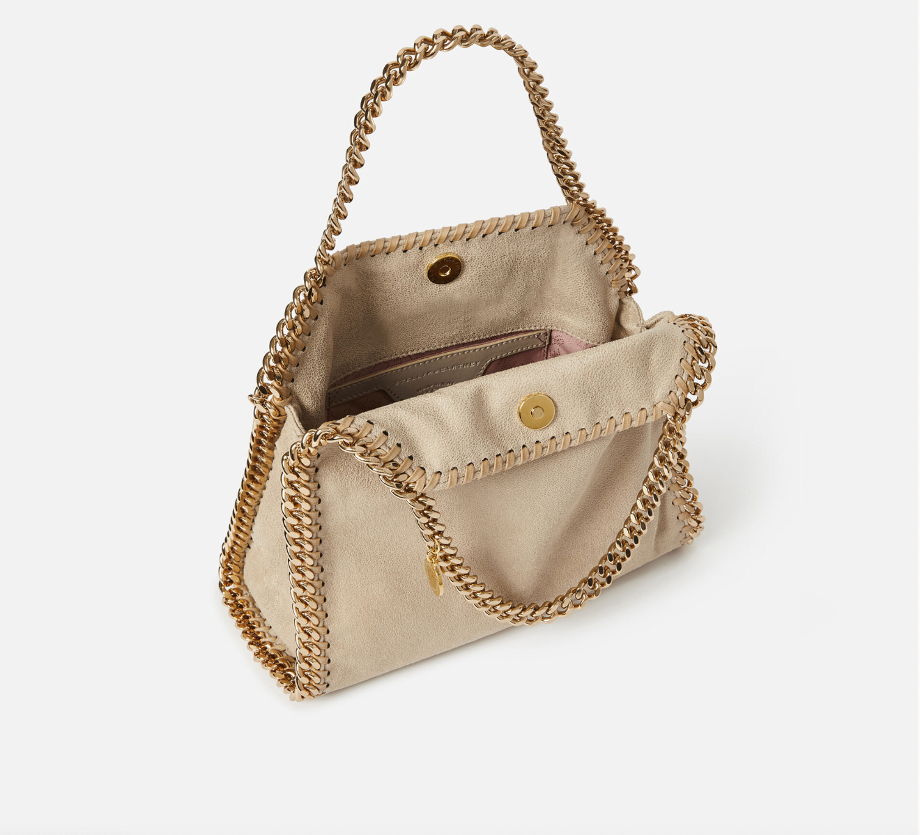 FALABELLA MINI TOTE BAG - BUTTERCREAM