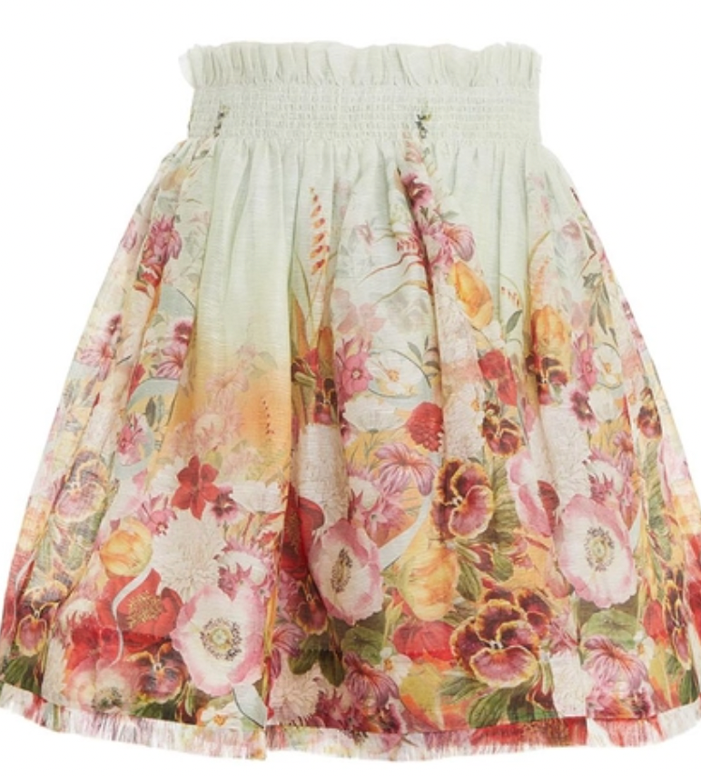 WONDERLAND FLIP SKIRT - Elka Poppy Ombre