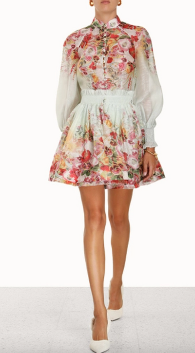 WONDERLAND FLIP SKIRT - Elka Poppy Ombre