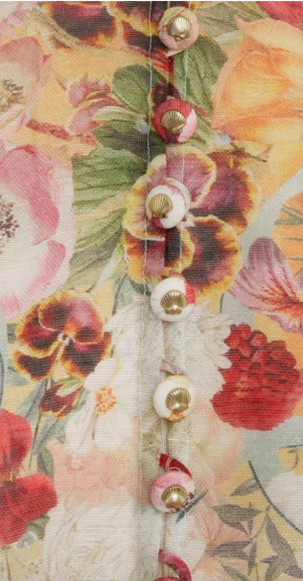 WONDERLAND BLOUSE - Elka Poppy Ombre