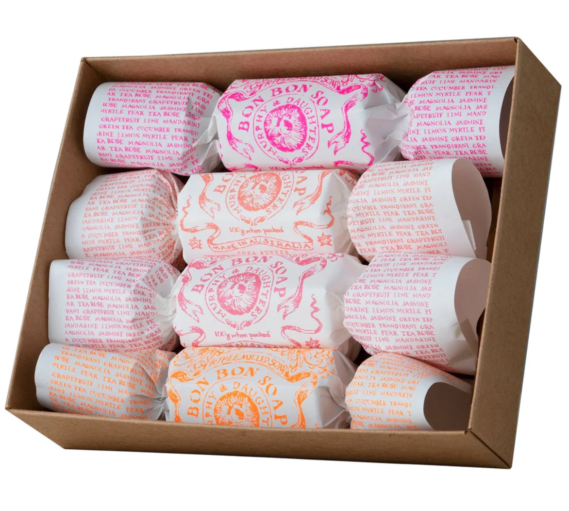 4 BON BON SOAPS GIFT SET-WARM