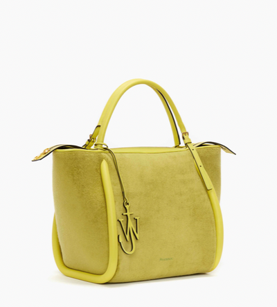 THE BUMPER-31 TERRY TOP HANDLE BAG - Lime