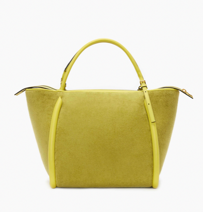 THE BUMPER-31 TERRY TOP HANDLE BAG - Lime