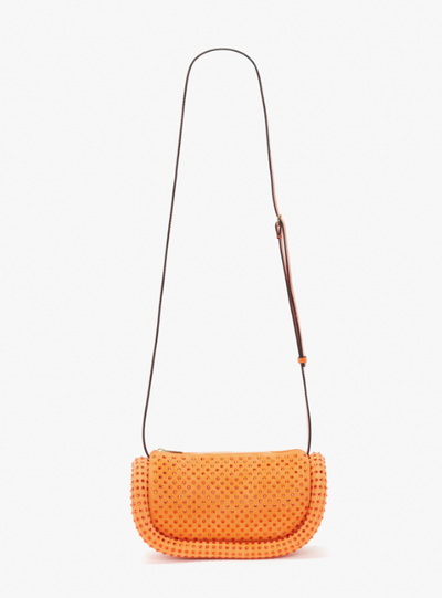 BUMPER-12 LEATHER CROSSBODY BAG WITH CRYSTAL - more colors available
