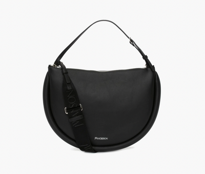 MEDIUM BUMPER-MOON BAG - BLACK