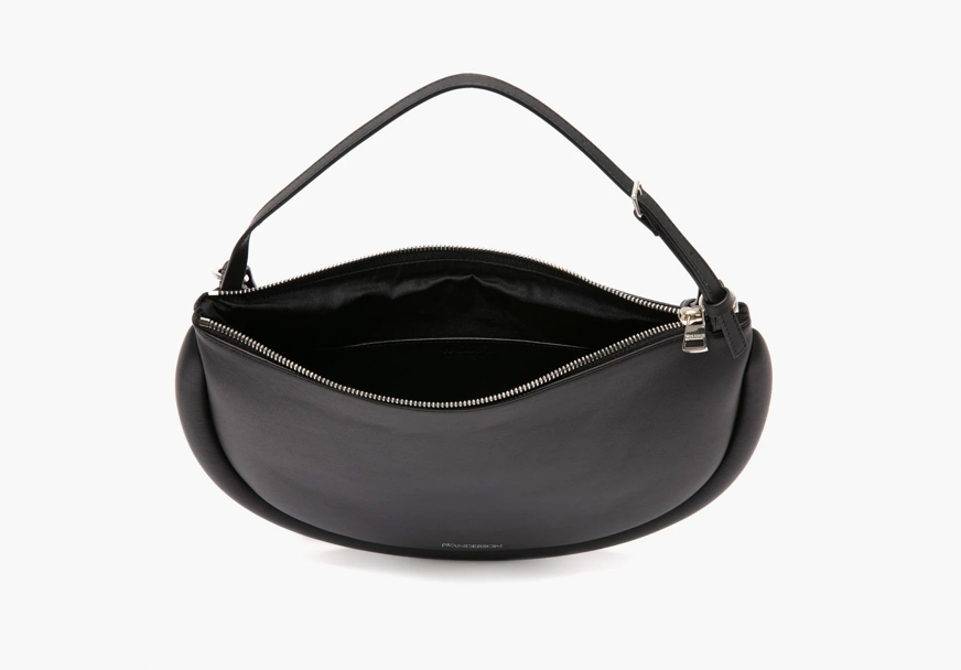 MEDIUM BUMPER-MOON BAG - BLACK