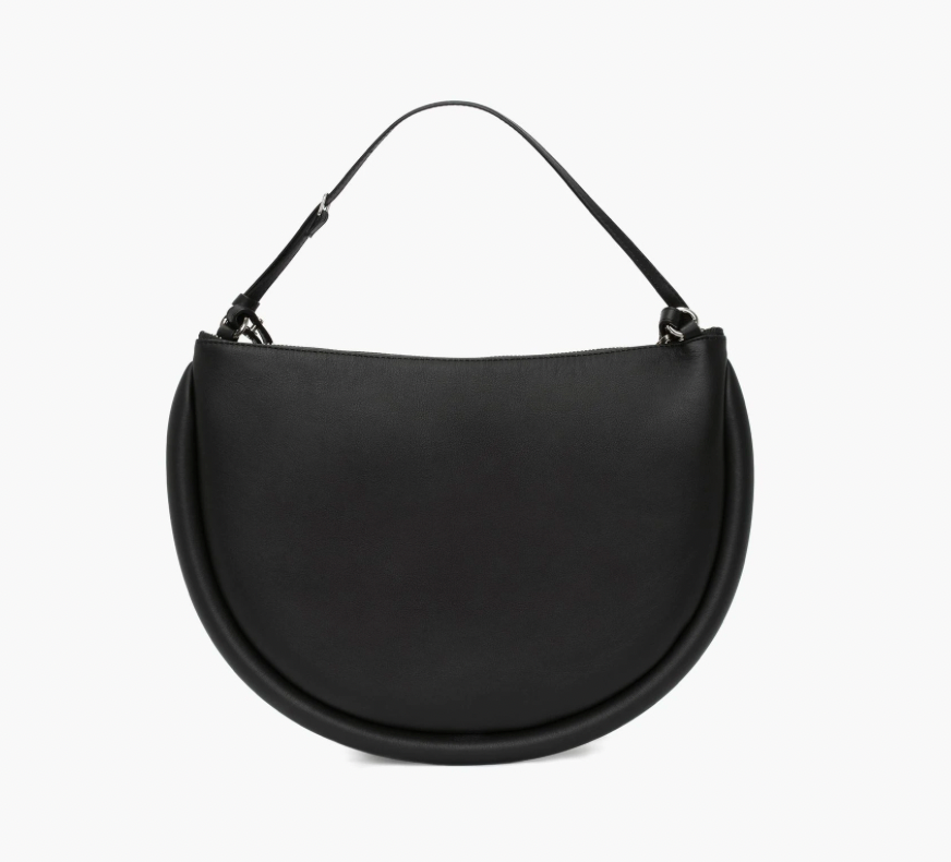 MEDIUM BUMPER-MOON BAG - BLACK