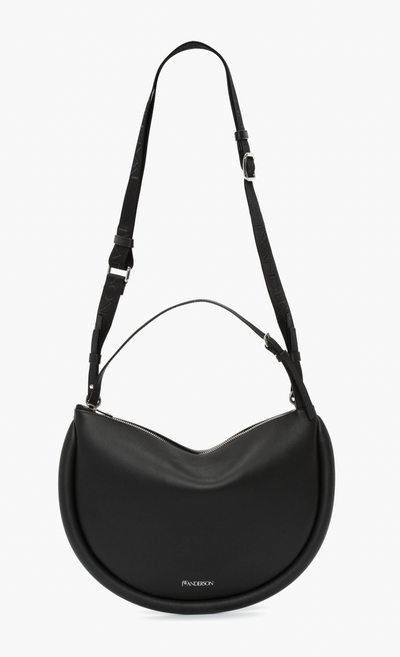 MEDIUM BUMPER-MOON BAG - BLACK