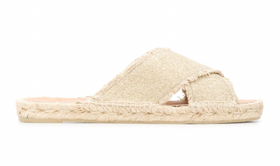 PALMERA SLIDE - Metallic canvas