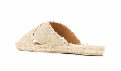 PALMERA SLIDE - Metallic canvas