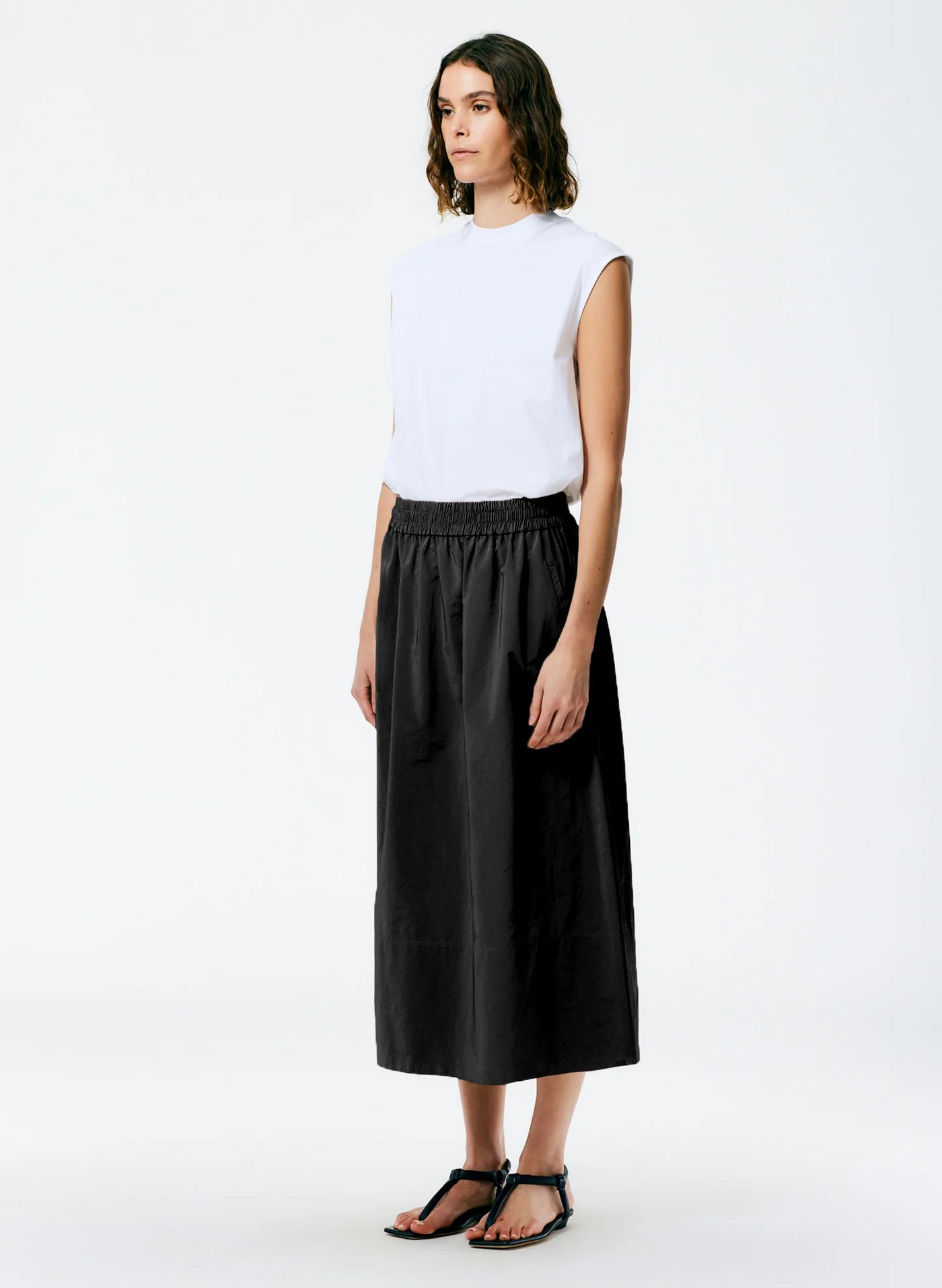 Nylon Pull On Full Skirt - More Colors Available