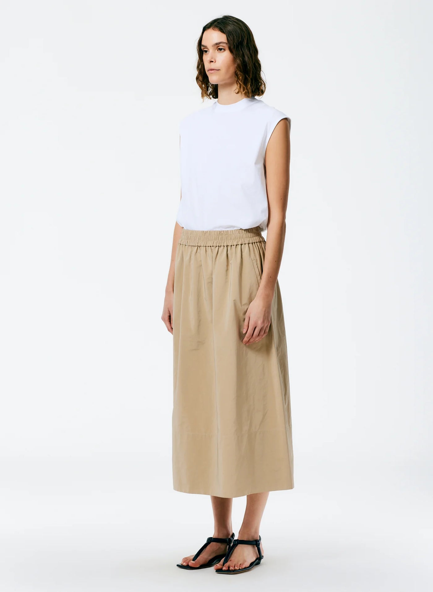 Nylon Pull On Full Skirt - More Colors Available