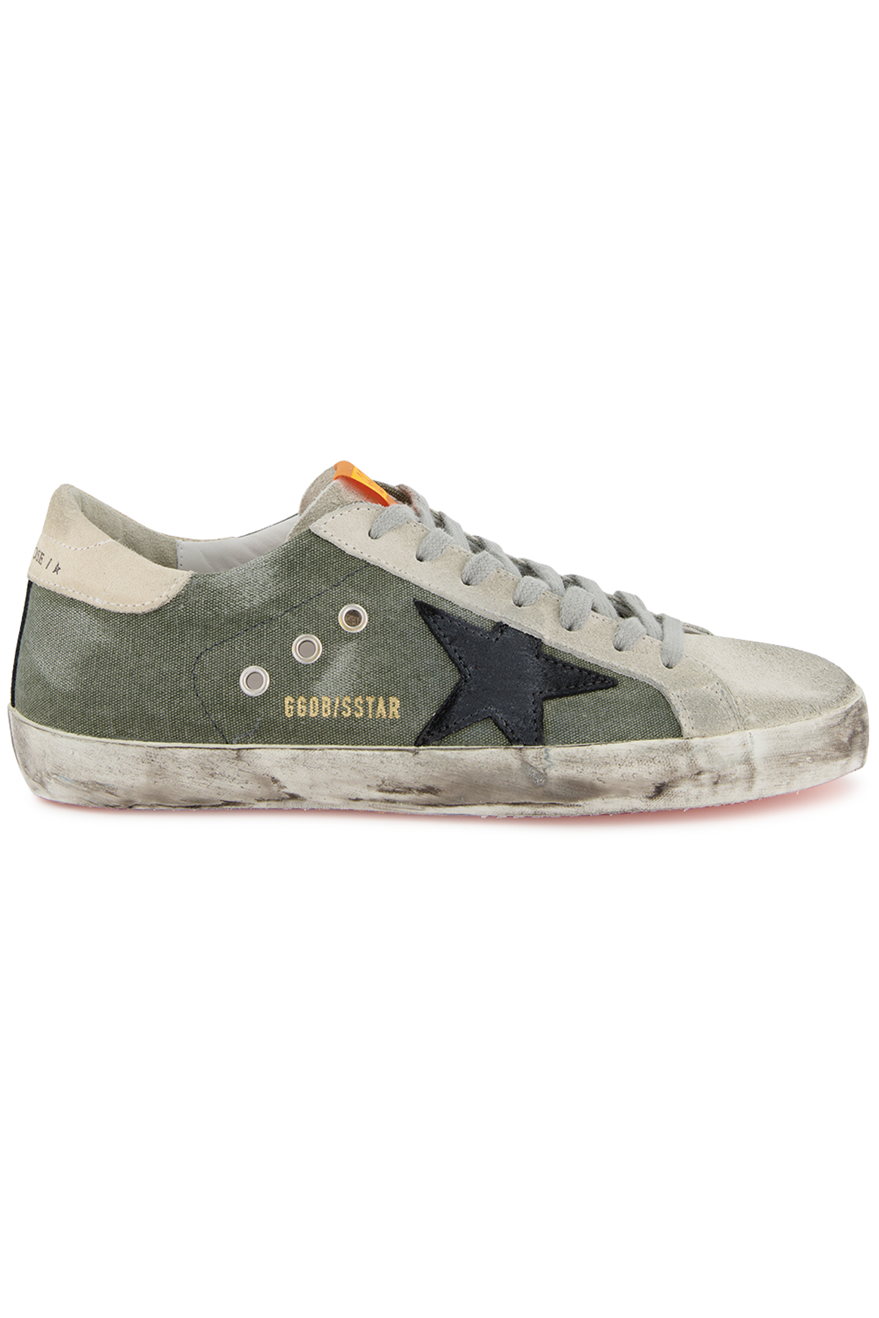 Men's Superstar Sneaker - Green/Black