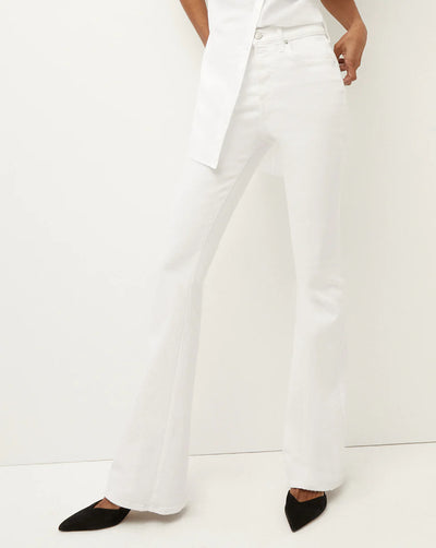 BEVERLY SKINNY-FLARE JEAN - White
