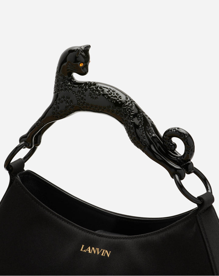 SATIN HOBO CAT BAG SM - Black – Coplons SATIN HOBO CAT BAG SM - Black – Coplons