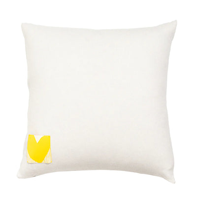 Patchwork Love Knit Pillow - Multi