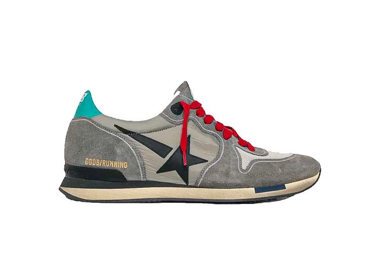 Men's Running Sneaker - Gray/Silver/Black