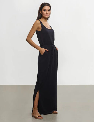 Butter Maxi Dress - Black